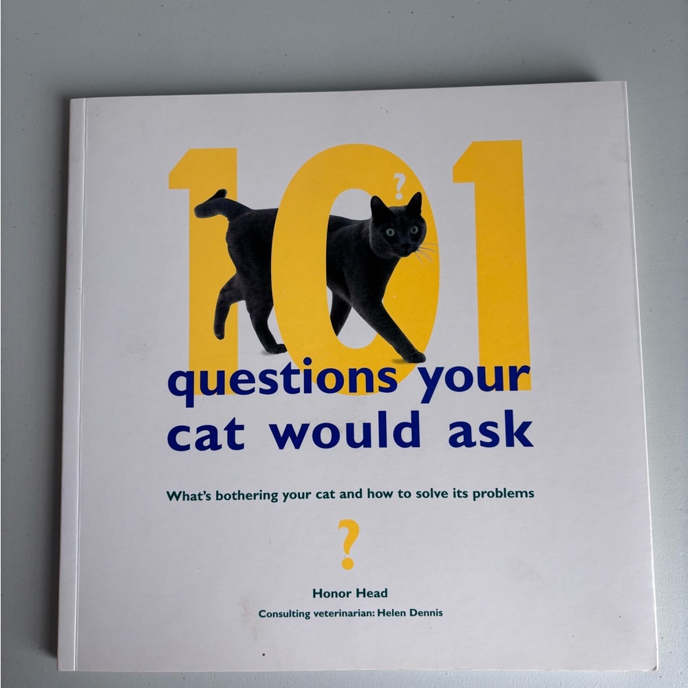 101 questions your cat would ask by Honor Head Book